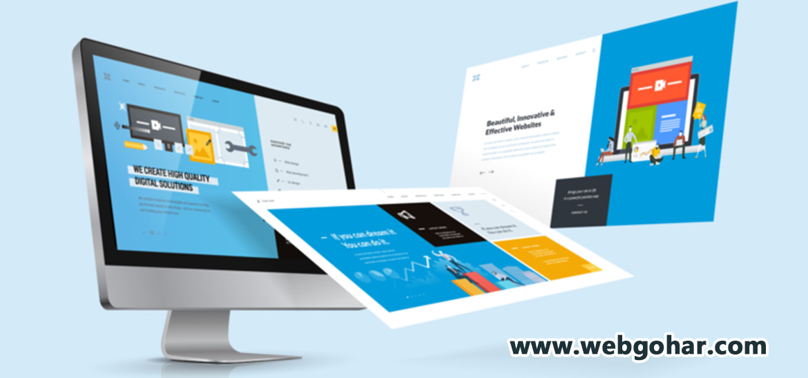 انواع روش های طراحی سایت - طراحی سایت حرفه ای