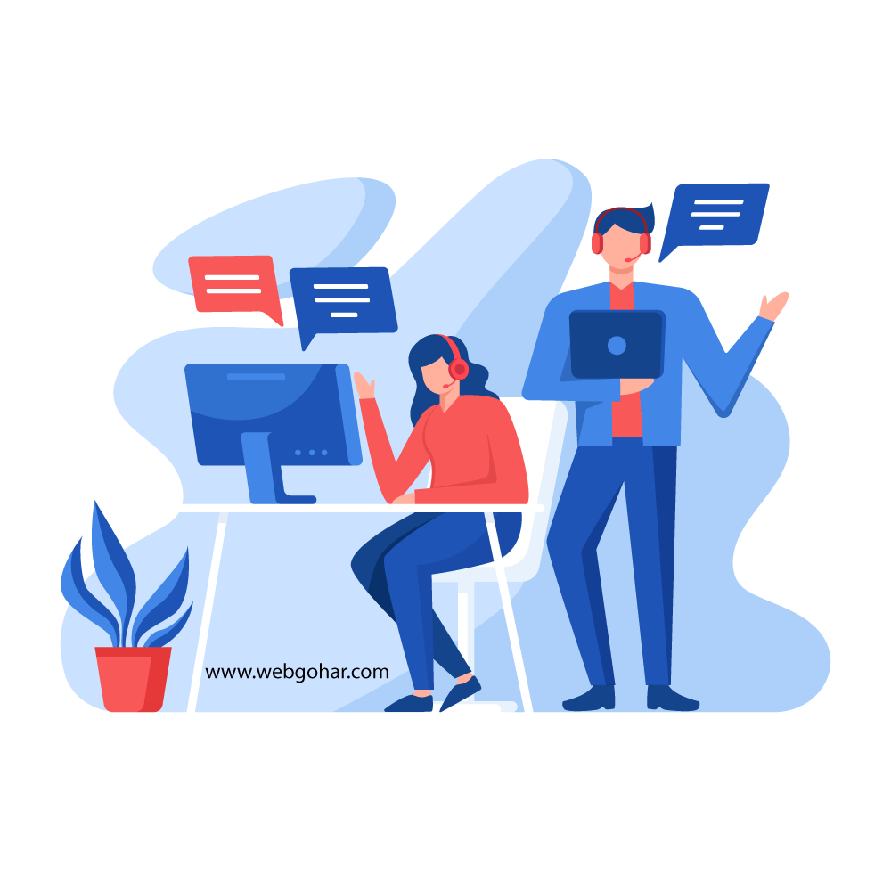 پشتیبانی سایت برای شما