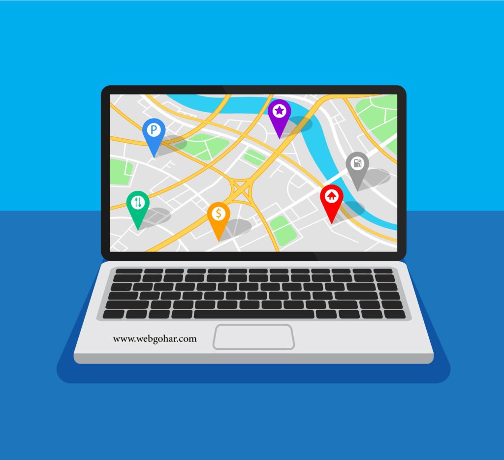 ثبت لوکیشن در نقشه گوگل