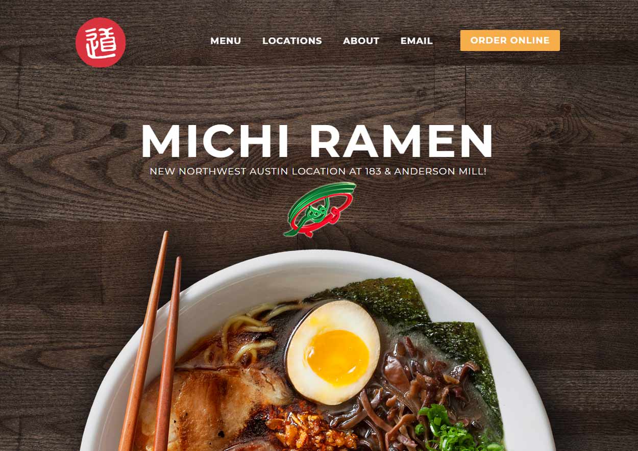 بهترین طراحی سایت رستوران