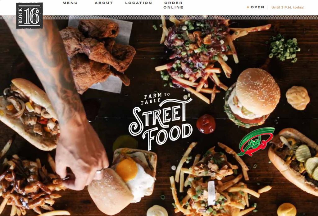 طراحی سایت رستوران-بهترین سایت فست فود