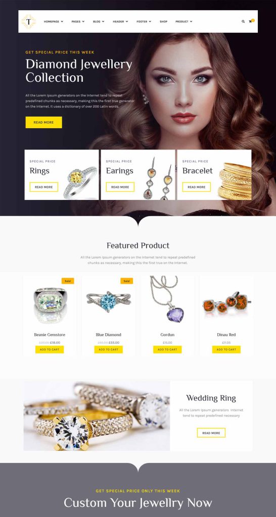 طراحی سایت طلا فروشی