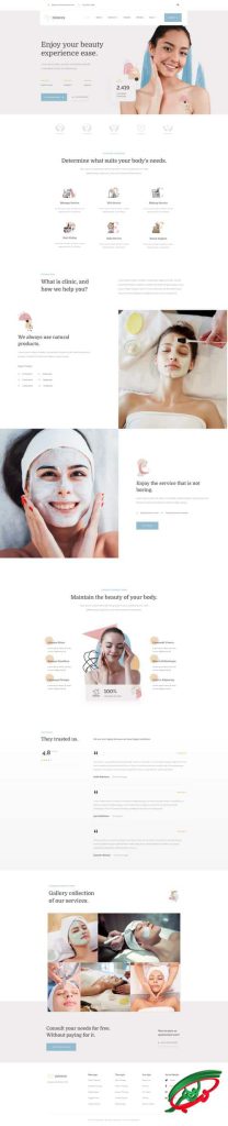 طراحی سایت کلینیک زیبایی