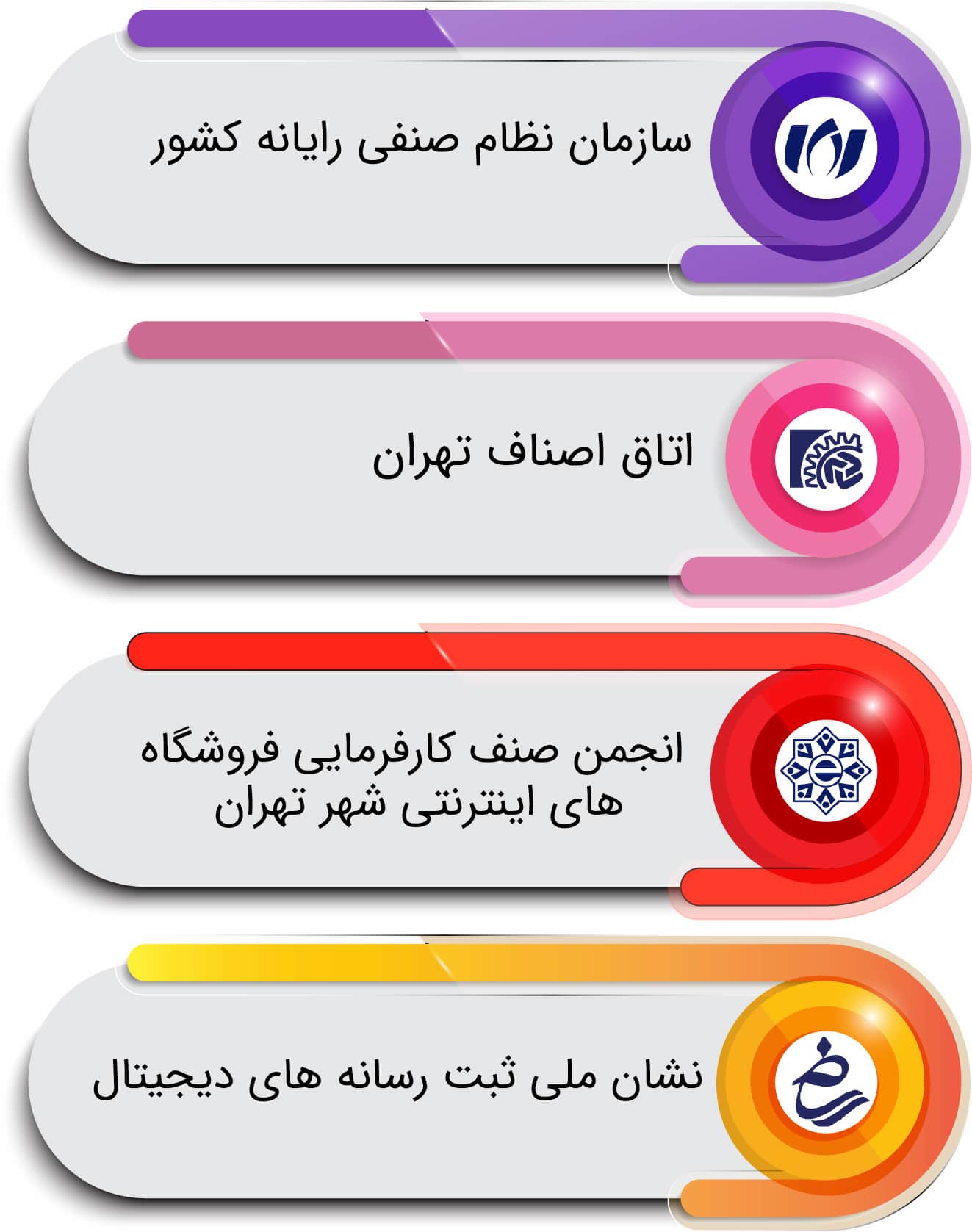 مجوزهای قانونی، خدمات طراحی و سئو سایت