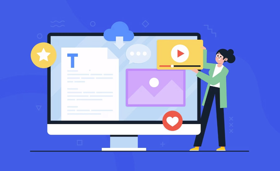 چگونه طراحی محتوای تصویری و ویدیویی در سایت باعث جذب مخاطب و افزایش فروش میشود